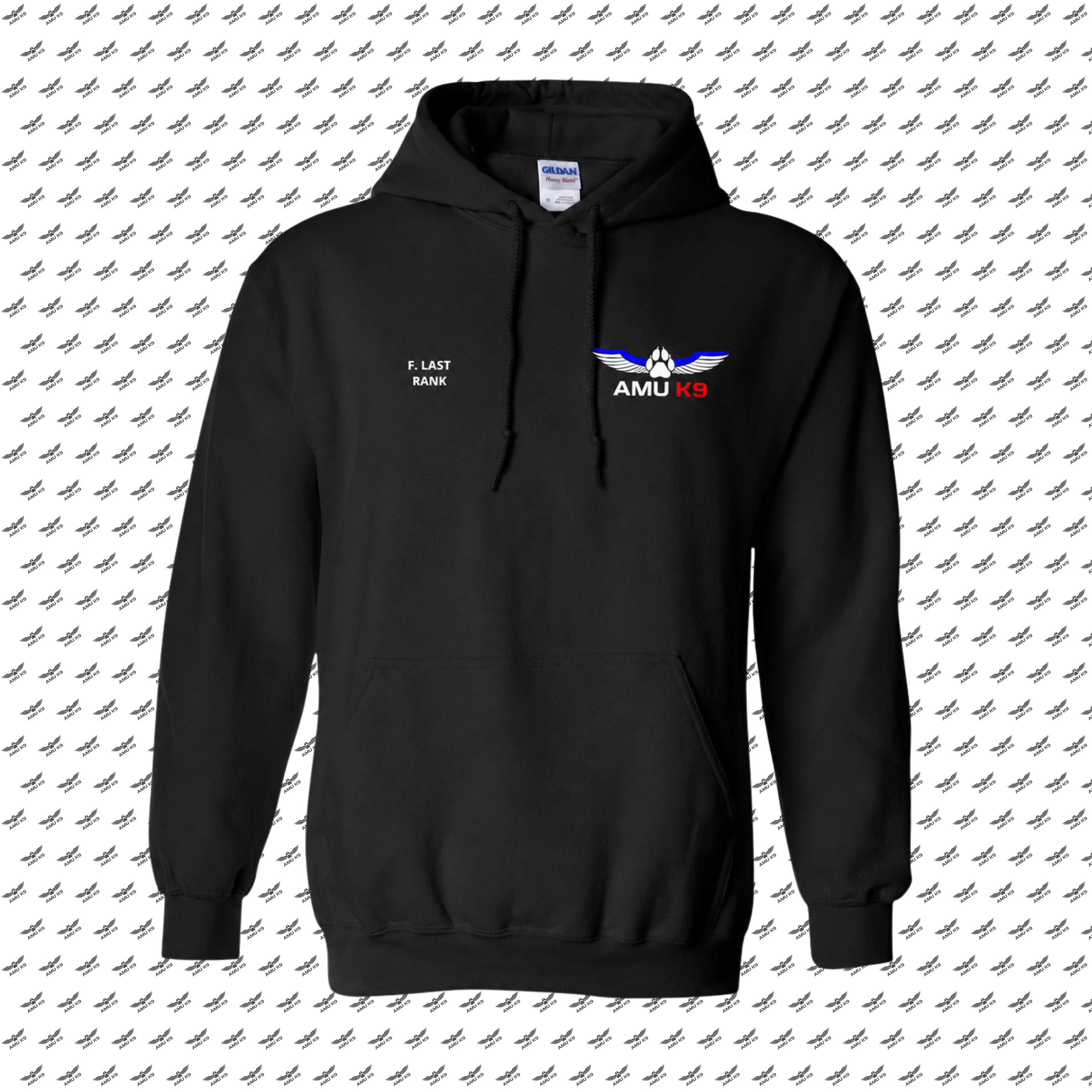 Gildan Heavy Blend Instructor Embroidered Hoodie