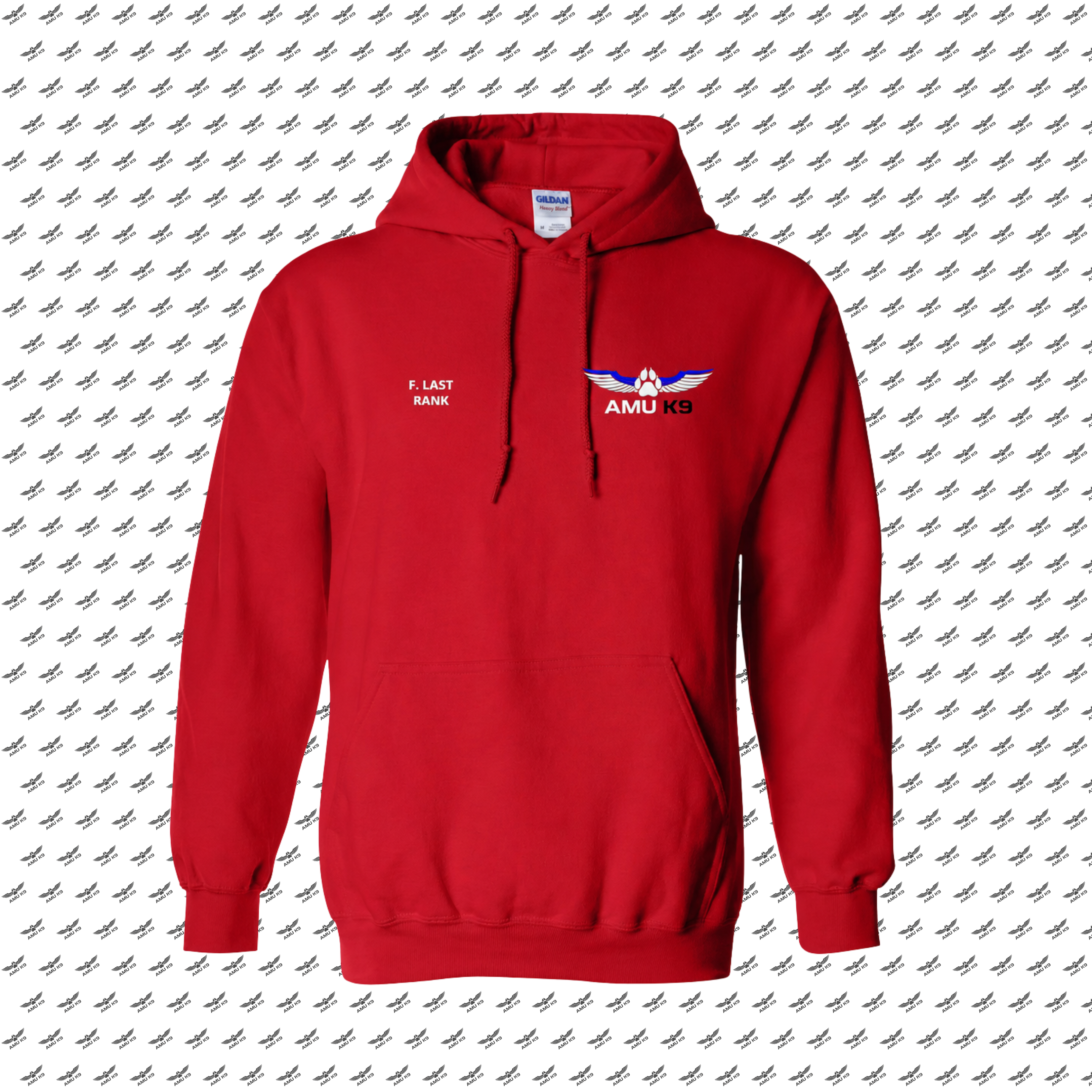 Gildan Heavy Blend Instructor Embroidered Hoodie